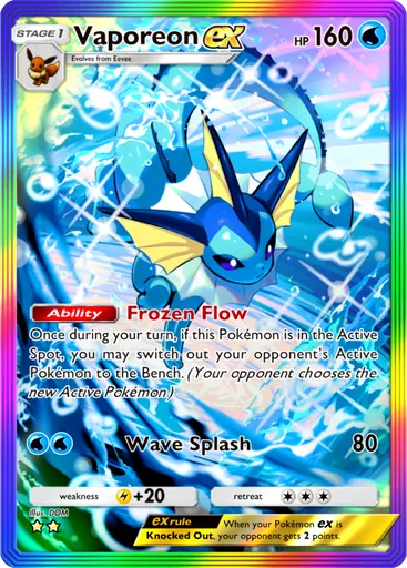 Vaporeon ex