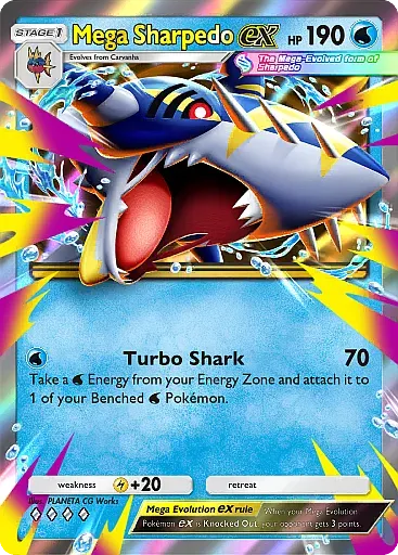Mega Sharpedo ex