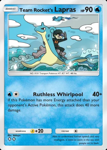 Team Rocket's Lapras
