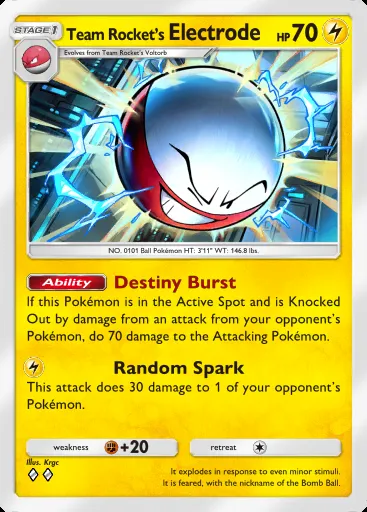 Team Rocket's Electrode