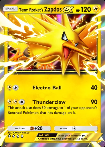 Team Rocket's Zapdos ex