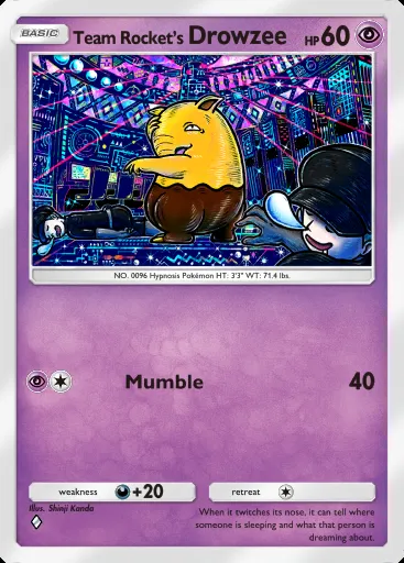 Team Rocket's Drowzee