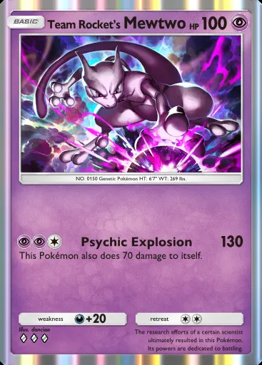 Team Rocket's Mewtwo