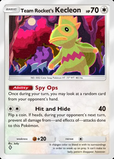 Team Rocket's Kecleon