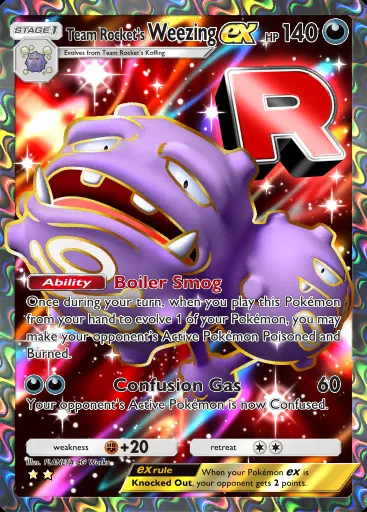 Team Rocket's Weezing ex