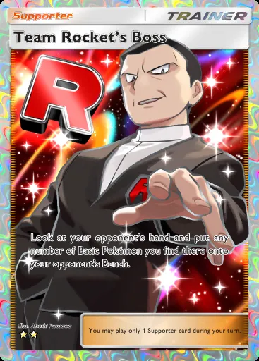 Team Rocket's Boss