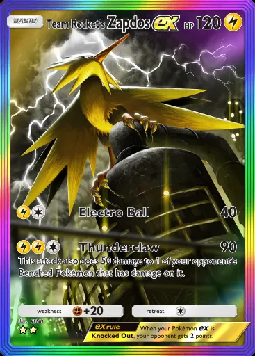 Team Rocket's Zapdos ex