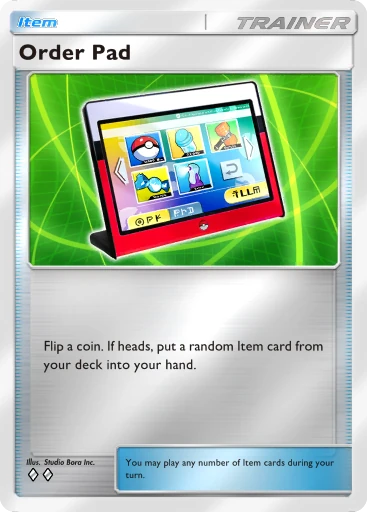 Order Pad